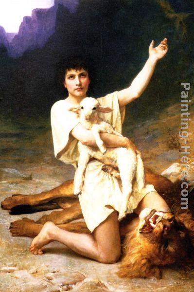 Elizabeth Jane Gardner Bouguereau The Shepherd David